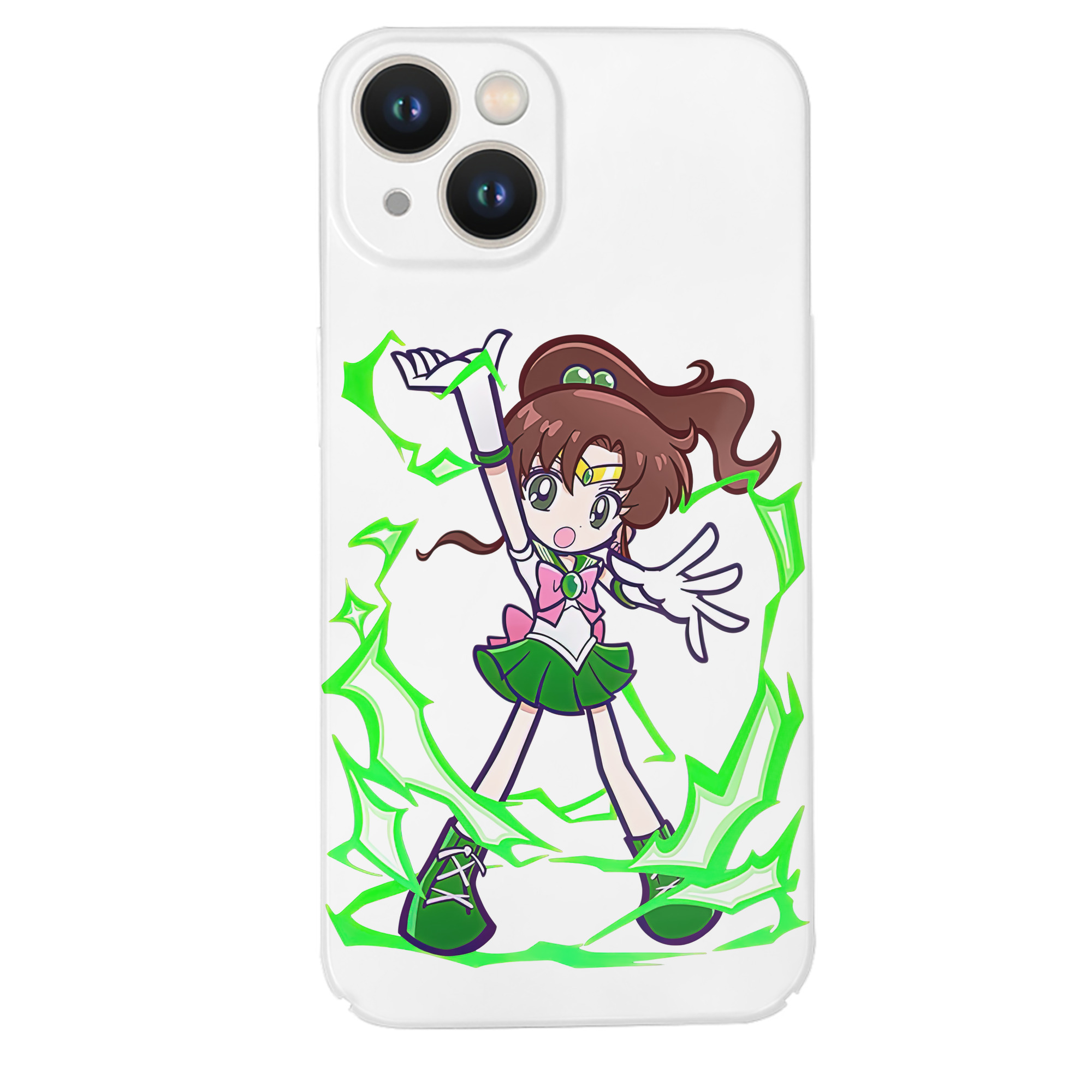 （画像用） 美少女戦士セーラームーン 木野 まこと きの まこと Sailor Moon Kino Makoto （セーラージュピター；Sailor Jupiter） 【iPhone 14シリーズ対応】ハードケース